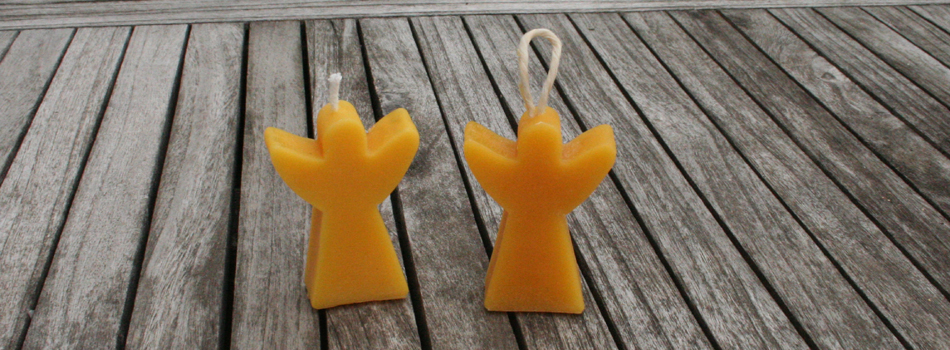 unsere Engel <i>Dochtel</i> und <i>sel</i>